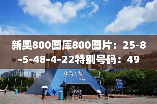 新奧800圖庫800圖片：25-8-5-48-4-22特別號碼：49