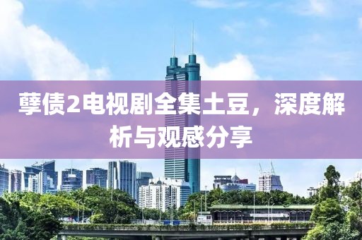孽債2電視劇全集土豆，深度解析與觀感分享