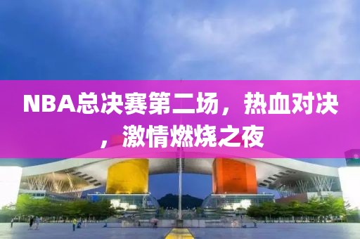 NBA總決賽第二場，熱血對決，激情燃燒之夜