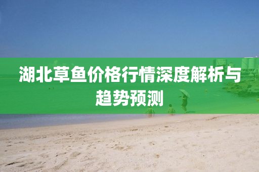 湖北草魚價格行情深度解析與趨勢預測