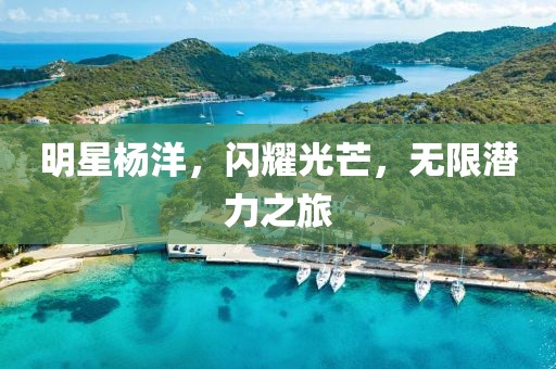 明星楊洋，閃耀光芒，無限潛力之旅