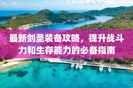 最新劍圣裝備攻略，提升戰斗力和生存能力的必備指南