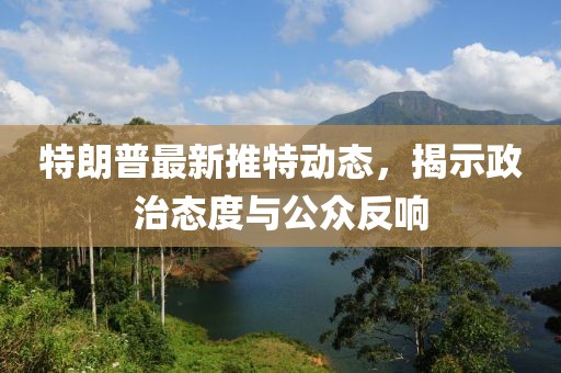 特朗普最新推特動態，揭示政治態度與公眾反響