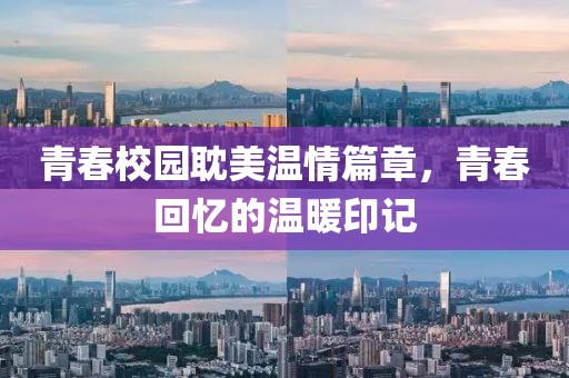 青春校園耽美溫情篇章，青春回憶的溫暖印記