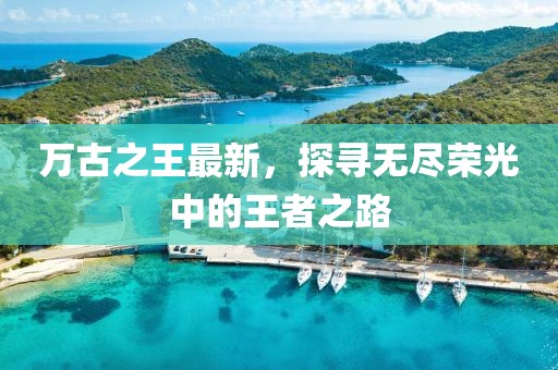萬古之王最新，探尋無盡榮光中的王者之路