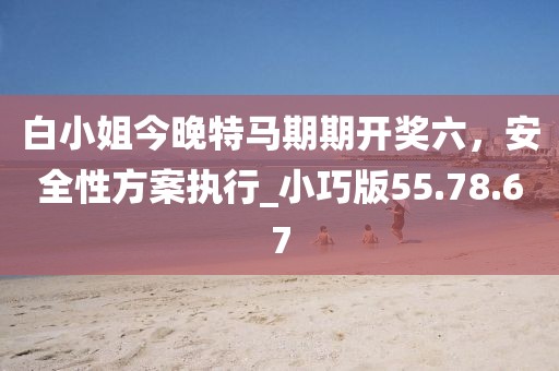 白小姐今晚特馬期期開獎六，安全性方案執行_小巧版55.78.67