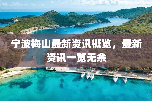 寧波梅山最新資訊概覽，最新資訊一覽無余