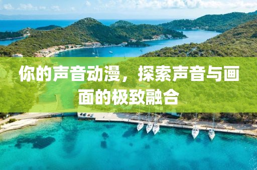 你的聲音動漫，探索聲音與畫面的極致融合