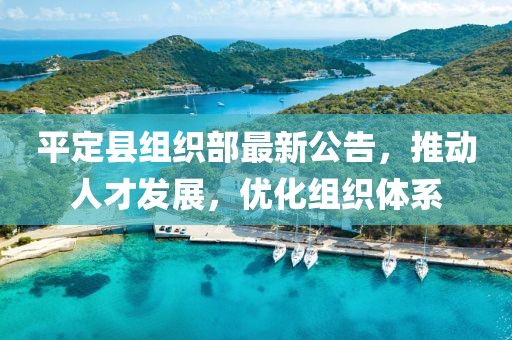 平定縣組織部最新公告，推動人才發展，優化組織體系
