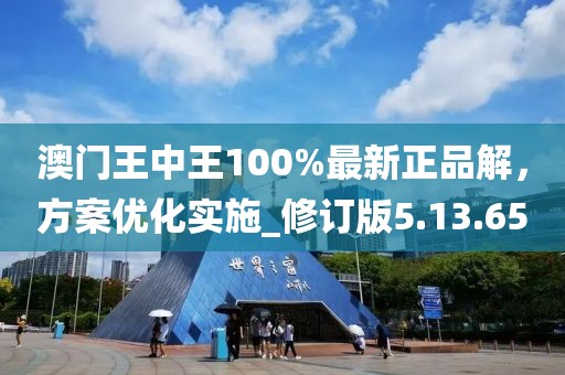 澳門王中王100%最新正品解，方案優化實施_修訂版5.13.65