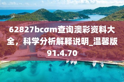 62827bcσm查詢澳彩資料大全，科學分析解釋說明_溫馨版91.4.70