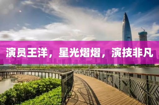 演員王洋，星光熠熠，演技非凡