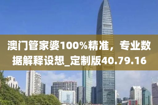 澳門管家婆100%精準，專業數據解釋設想_定制版40.79.16