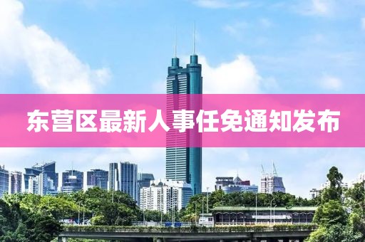東營區最新人事任免通知發布