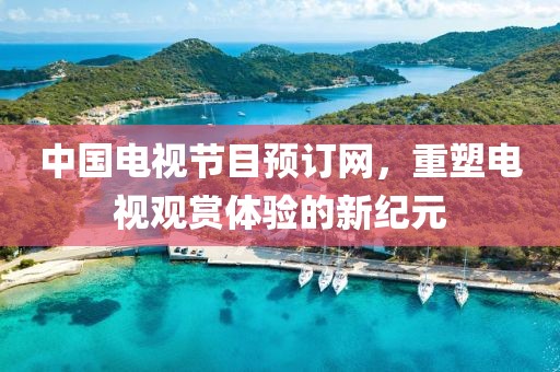 中國電視節目預訂網，重塑電視觀賞體驗的新紀元