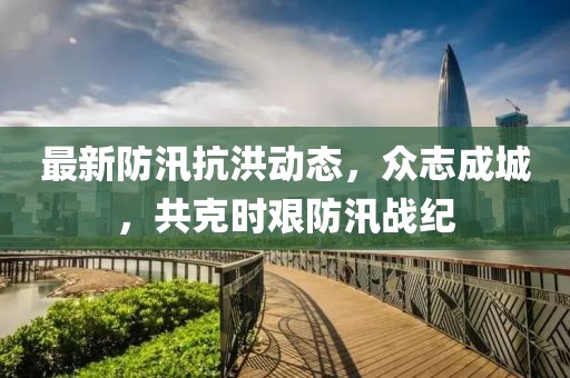 最新防汛抗洪動態，眾志成城，共克時艱防汛戰紀