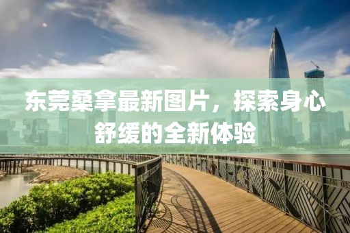 東莞桑拿最新圖片，探索身心舒緩的全新體驗