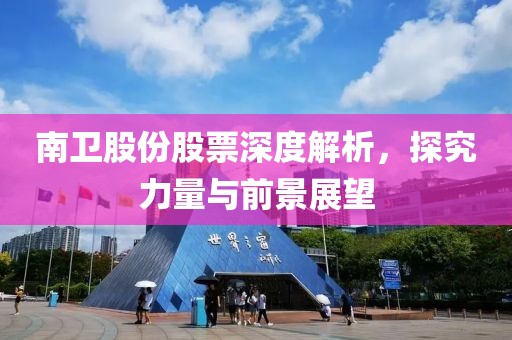 南衛股份股票深度解析，探究力量與前景展望