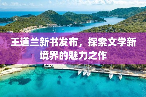 王道蘭新書發布，探索文學新境界的魅力之作