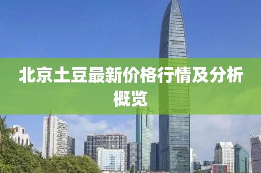 北京土豆最新價格行情及分析概覽