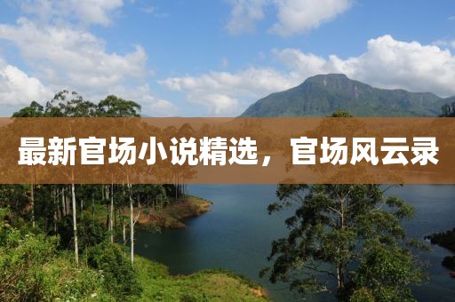 最新官場小說精選，官場風云錄