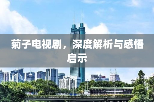 菊子電視劇，深度解析與感悟啟示