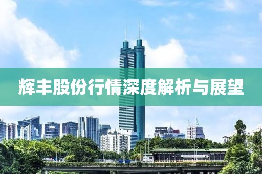 輝豐股份行情深度解析與展望