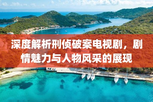 深度解析刑偵破案電視劇，劇情魅力與人物風采的展現