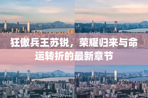 狂傲兵王蘇銳，榮耀歸來與命運轉折的最新章節