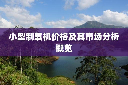 小型制氧機價格及其市場分析概覽