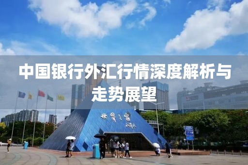 中國銀行外匯行情深度解析與走勢展望
