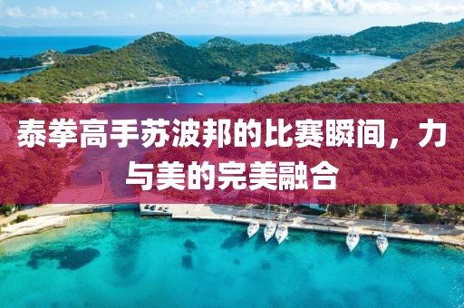 泰拳高手蘇波邦的比賽瞬間，力與美的完美融合