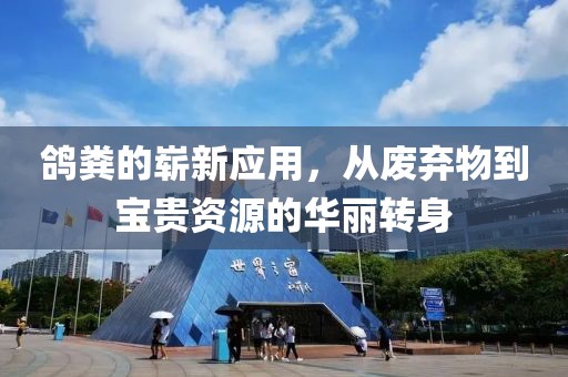 鴿糞的嶄新應用，從廢棄物到寶貴資源的華麗轉身