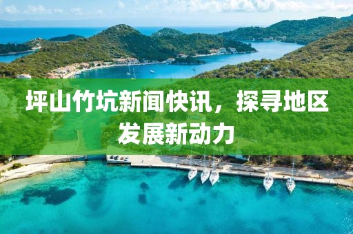 坪山竹坑新聞快訊，探尋地區發展新動力