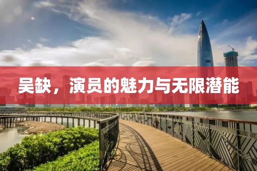 吳缺，演員的魅力與無限潛能