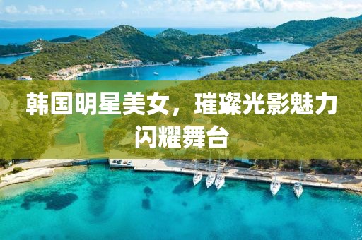 韓國明星美女，璀璨光影魅力閃耀舞臺