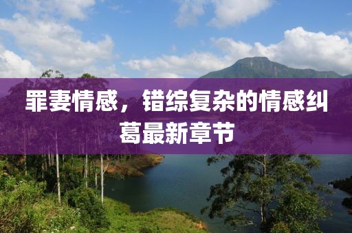 罪妻情感，錯綜復雜的情感糾葛最新章節