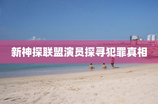新神探聯盟演員探尋犯罪真相
