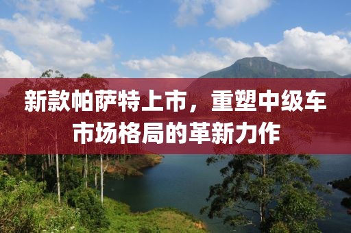 新款帕薩特上市，重塑中級車市場格局的革新力作