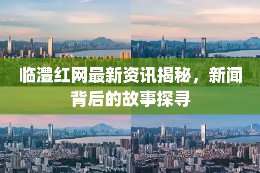 臨澧紅網最新資訊揭秘，新聞背后的故事探尋