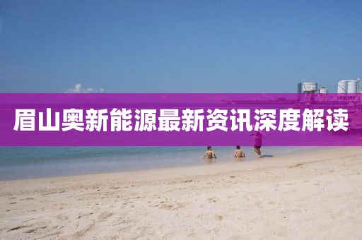 眉山奧新能源最新資訊深度解讀