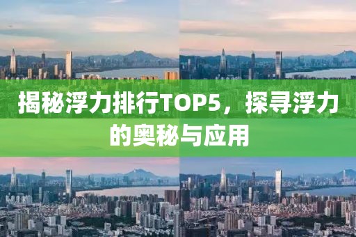 揭秘浮力排行TOP5，探尋浮力的奧秘與應用