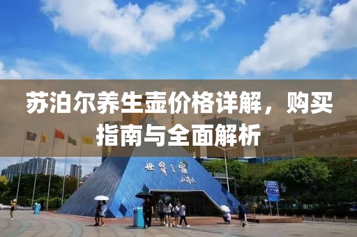 蘇泊爾養生壺價格詳解，購買指南與全面解析