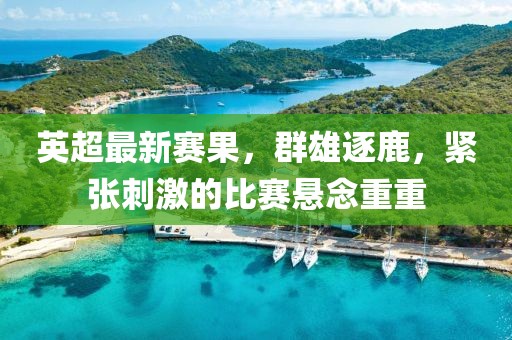 英超最新賽果，群雄逐鹿，緊張刺激的比賽懸念重重