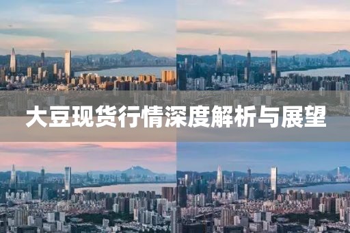 大豆現貨行情深度解析與展望