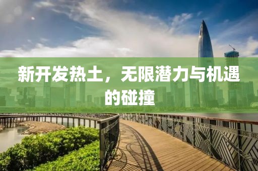 新開發熱土，無限潛力與機遇的碰撞