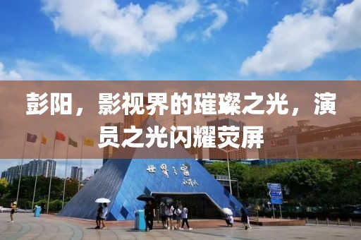 彭陽，影視界的璀璨之光，演員之光閃耀熒屏